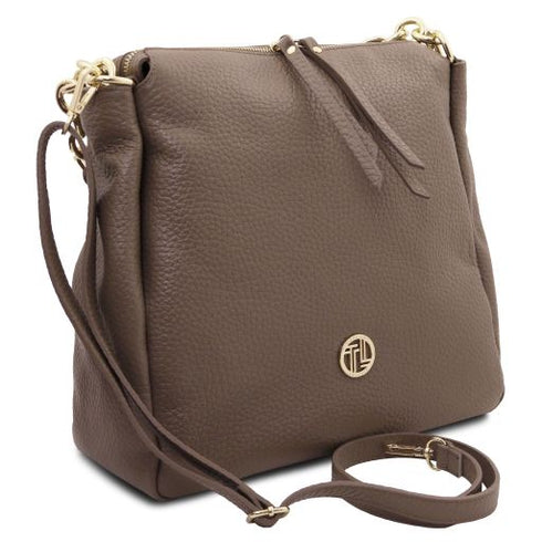 Amy - Soft leather shopping bag